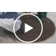 Tæppe BUENOS cirkel 6650 shaggy almindelig, ensfarvet beige