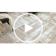 BLISS Z165AZ128 tæppe creme / beige - Abstraktion, moderne, strukturel