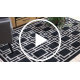 Tæppe AMOUR 53078B sort - Geometrisk, linjer moderne, elegant